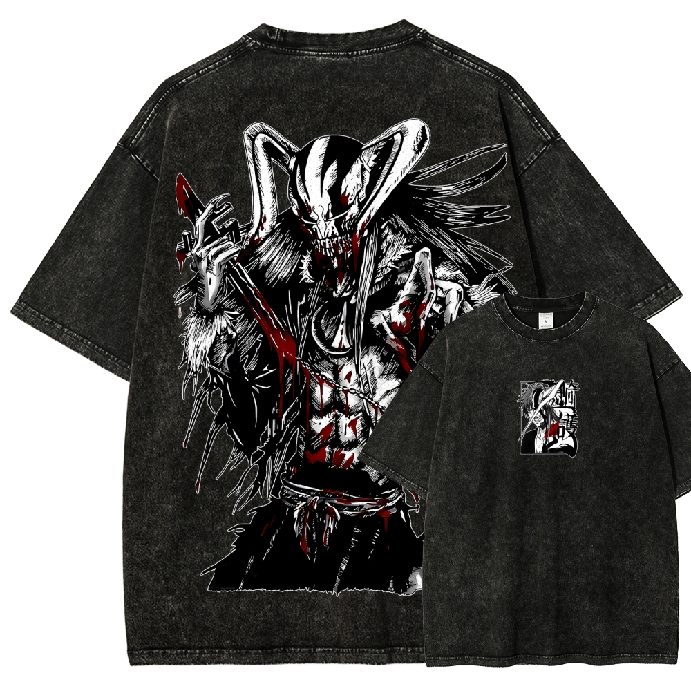 Bleach Ichigo Unisex Fit Washed T-Shirt 2602006636