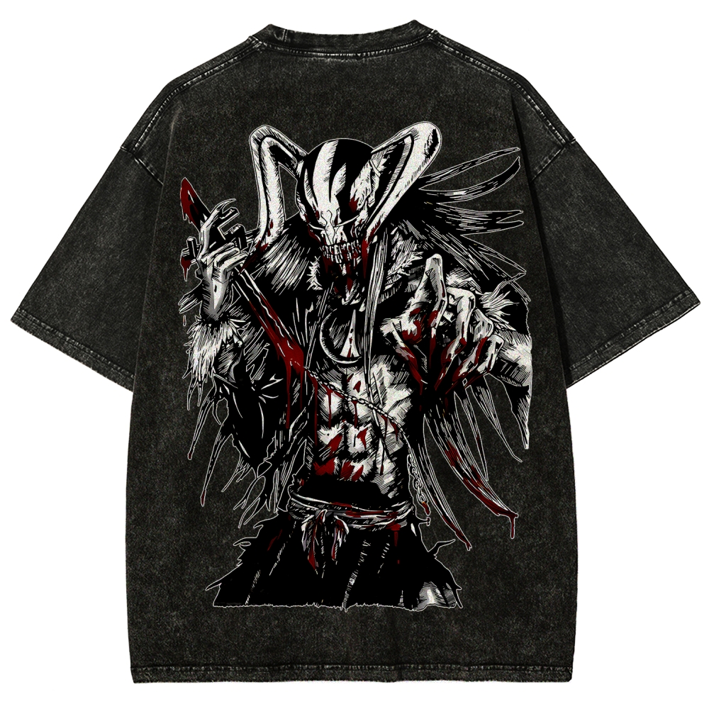 Bleach Ichigo Unisex Fit Washed T-Shirt 2602006636