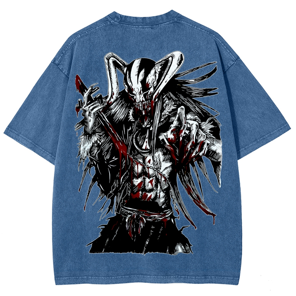 Bleach Ichigo Unisex Fit Washed T-Shirt 2602006636