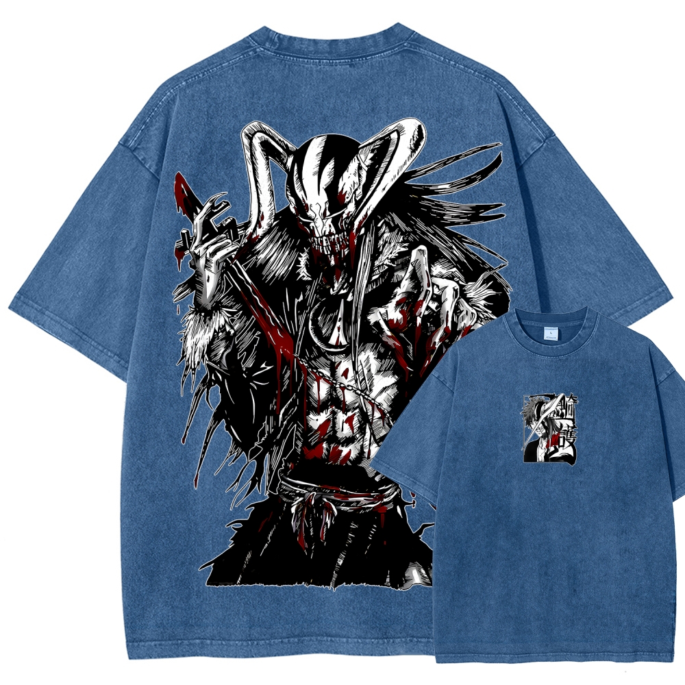 Bleach Ichigo Unisex Fit Washed T-Shirt 2602006636