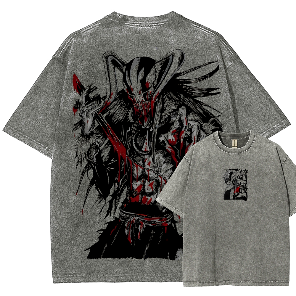 Bleach Ichigo Unisex Fit Washed T-Shirt 2602006636