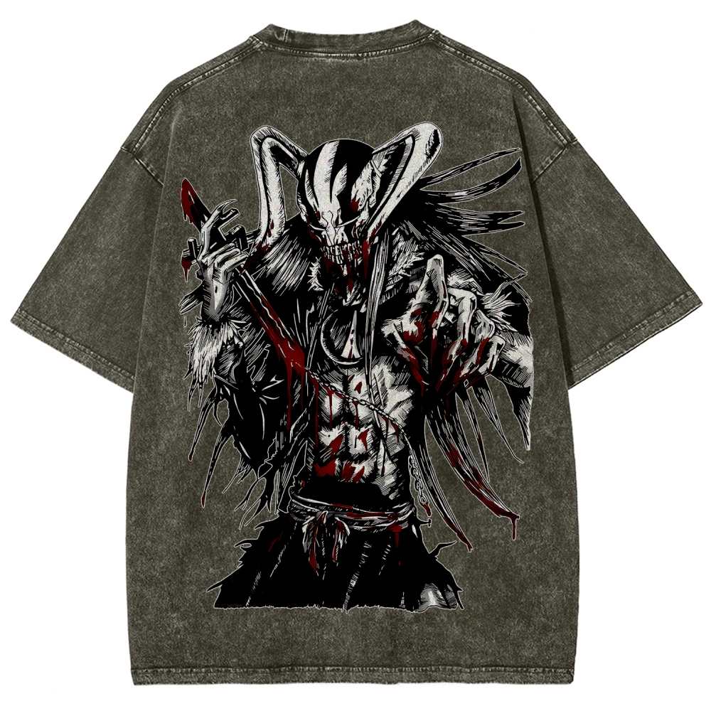 Bleach Ichigo Unisex Fit Washed T-Shirt 2602006636