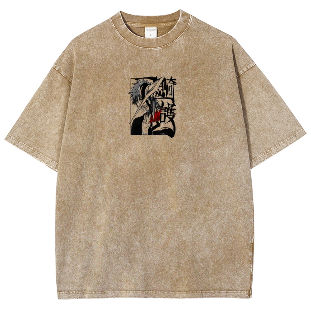 Bleach Ichigo Unisex Fit Washed T-Shirt 2602006636