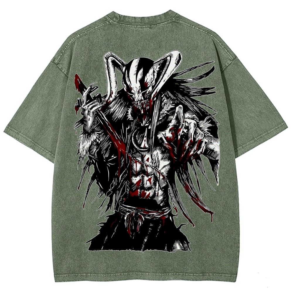 Bleach Ichigo Unisex Fit Washed T-Shirt 2602006636