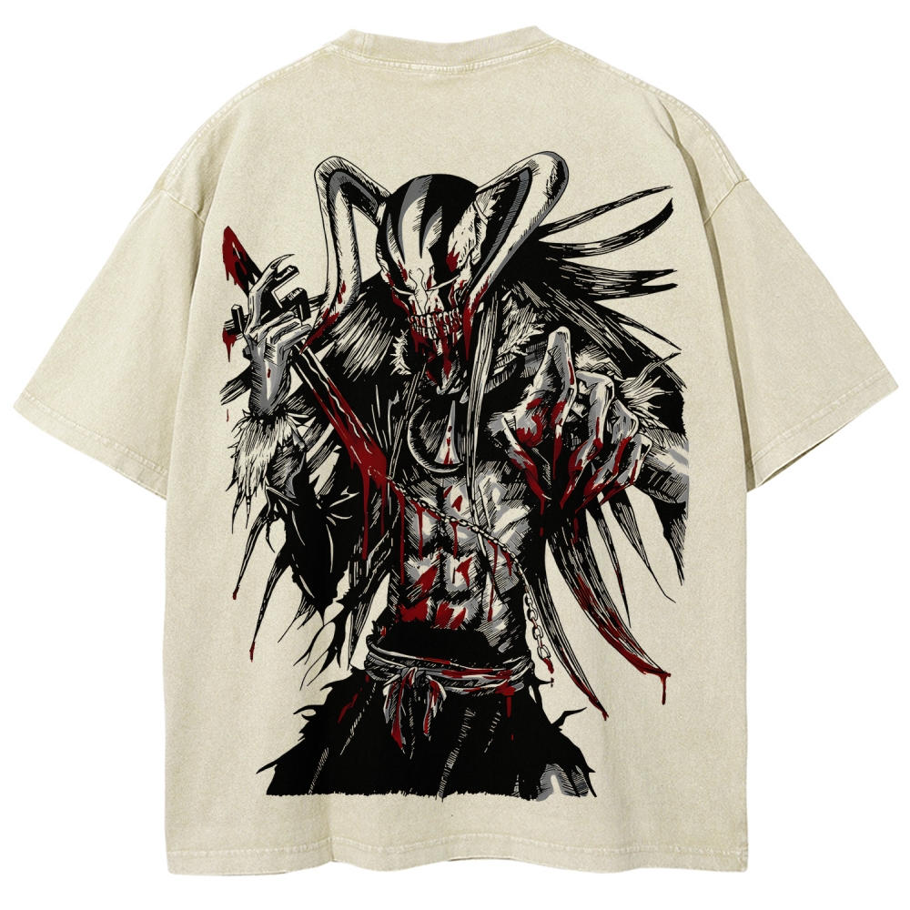 Bleach Ichigo Unisex Fit Washed T-Shirt 2602006636