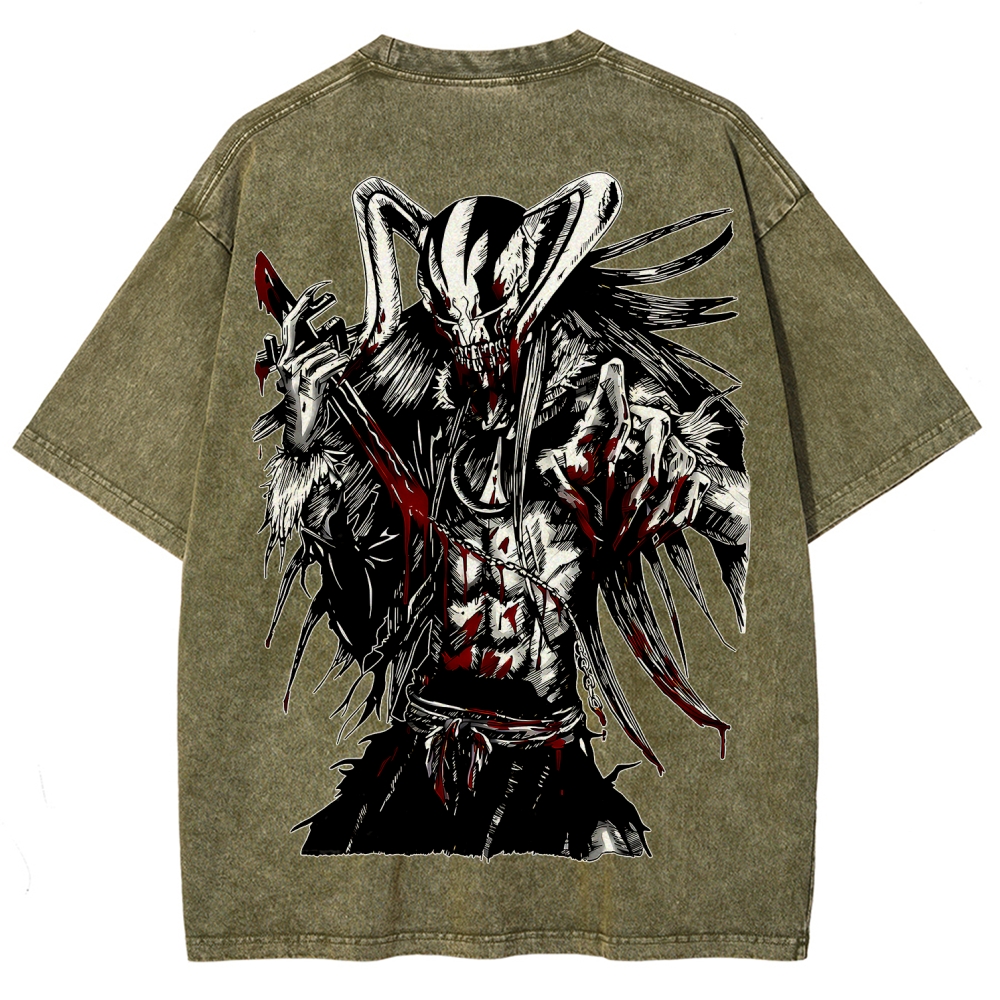 Bleach Ichigo Unisex Fit Washed T-Shirt 2602006636