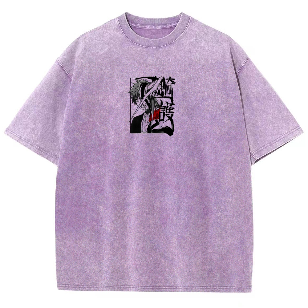 Bleach Ichigo Unisex Fit Washed T-Shirt 2602006636