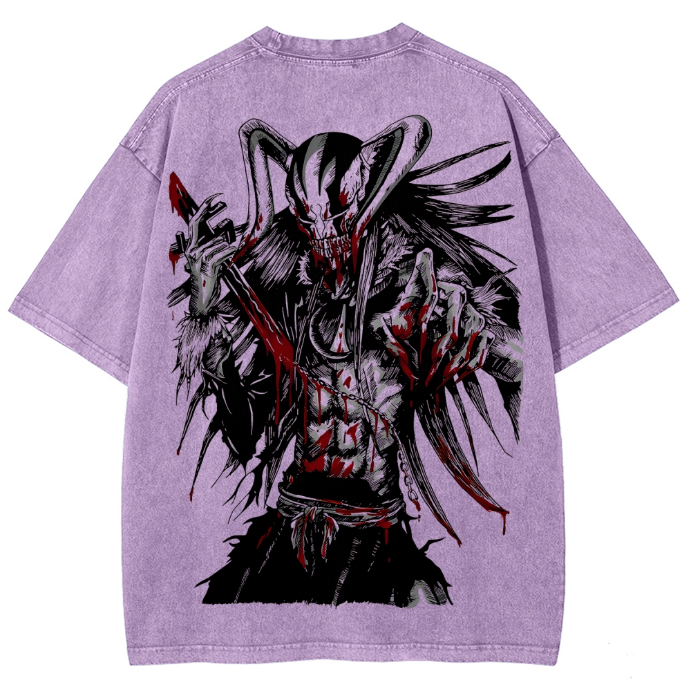Bleach Ichigo Unisex Fit Washed T-Shirt 2602006636