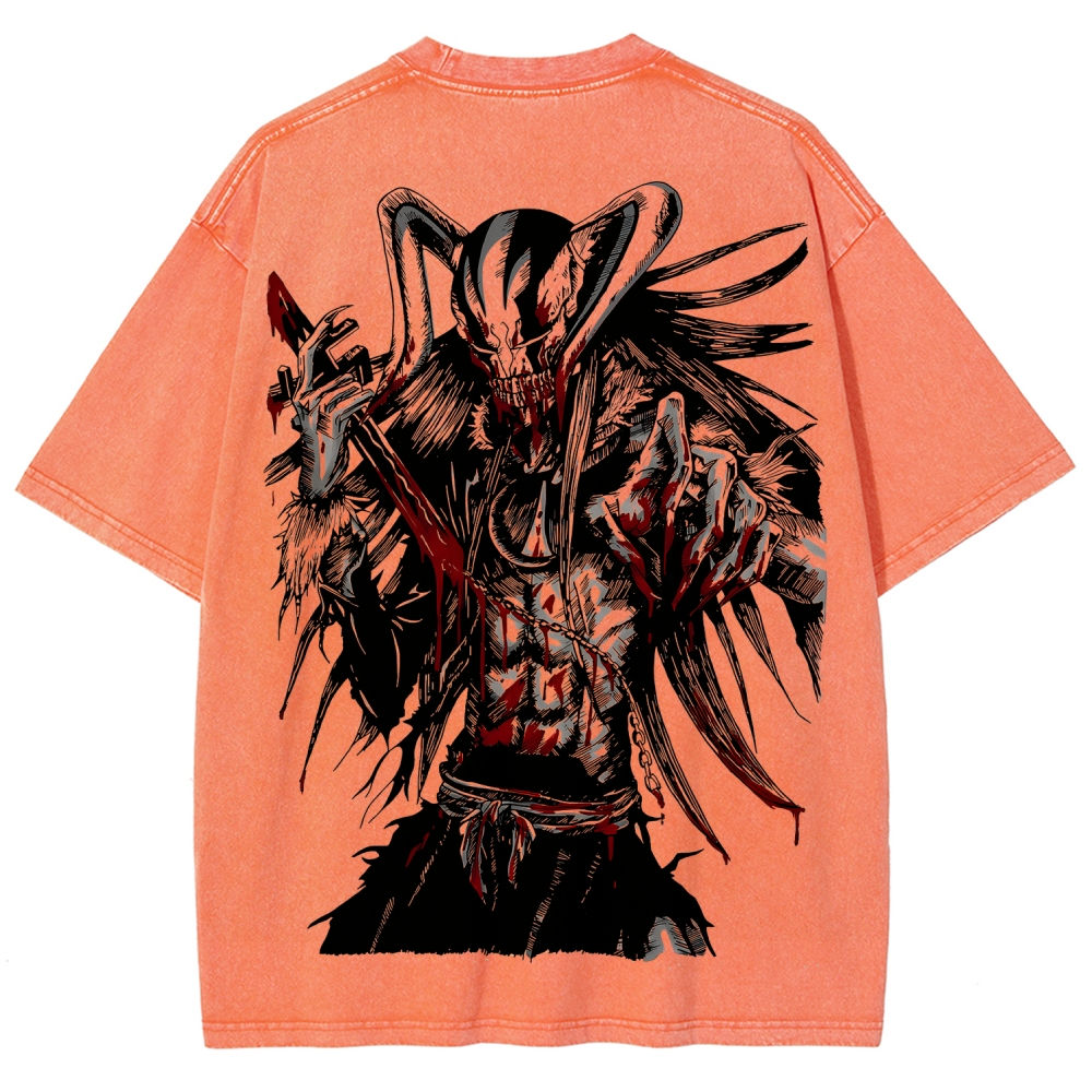 Bleach Ichigo Unisex Fit Washed T-Shirt 2602006636