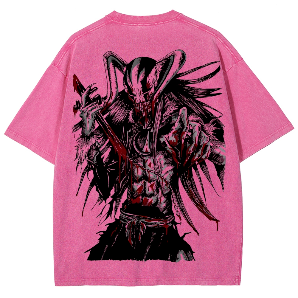 Bleach Ichigo Unisex Fit Washed T-Shirt 2602006636
