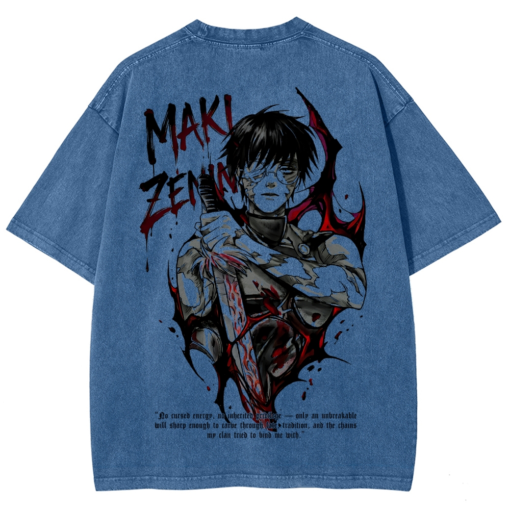 Jujutsu Kaisen Unisex Fit Washed T-Shirt 2602006637