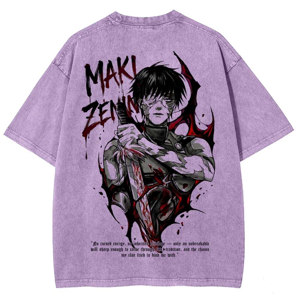 Jujutsu Kaisen Unisex Fit Washed T-Shirt 2602006637