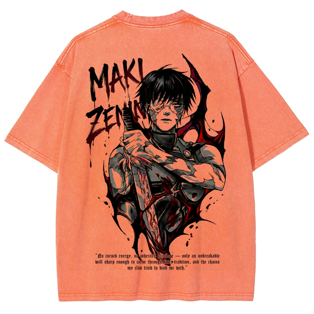 Jujutsu Kaisen Unisex Fit Washed T-Shirt 2602006637