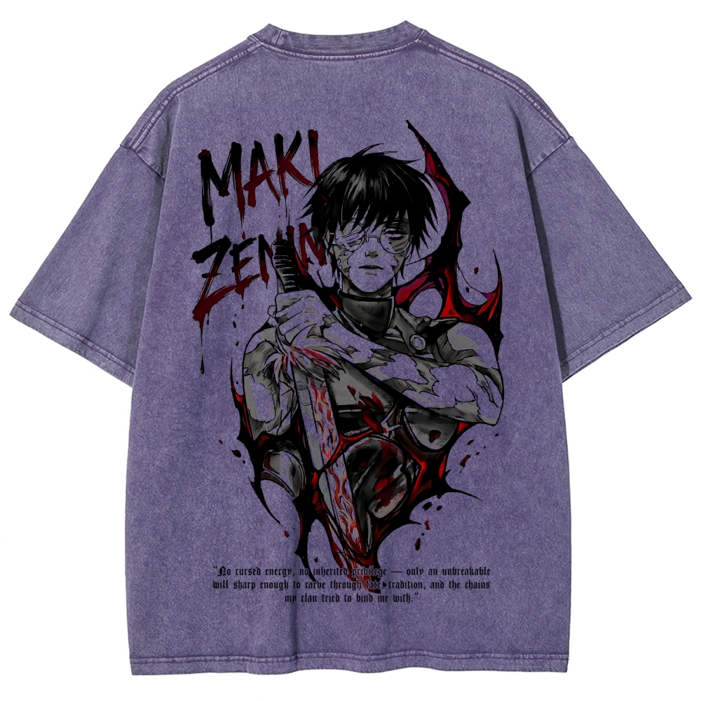 Jujutsu Kaisen Unisex Fit Washed T-Shirt 2602006637