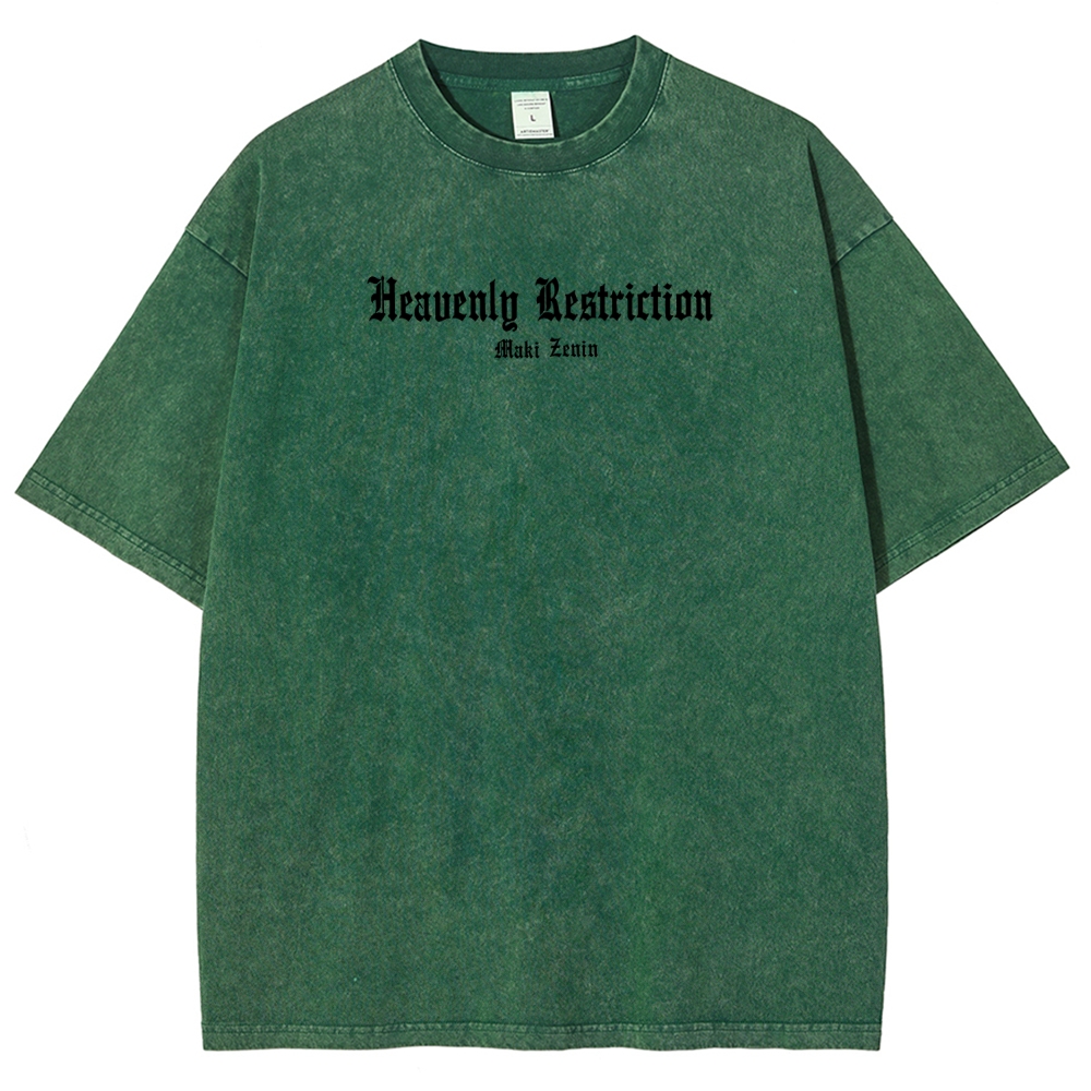 Jujutsu Kaisen Unisex Fit Washed T-Shirt 2602006637