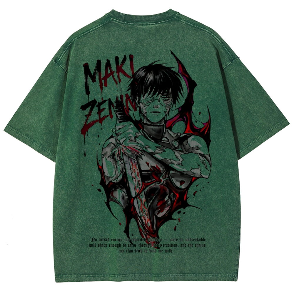 Jujutsu Kaisen Unisex Fit Washed T-Shirt 2602006637