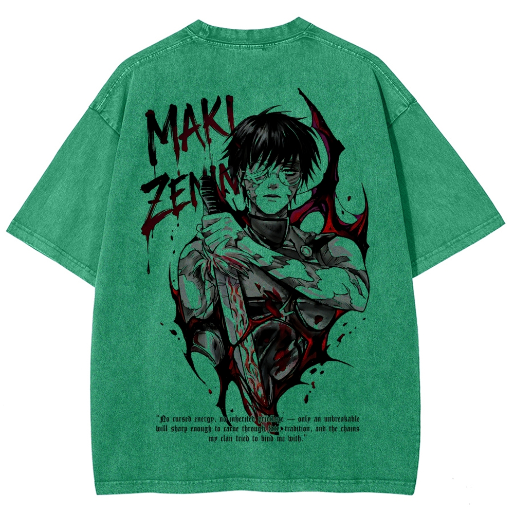 Jujutsu Kaisen Unisex Fit Washed T-Shirt 2602006637