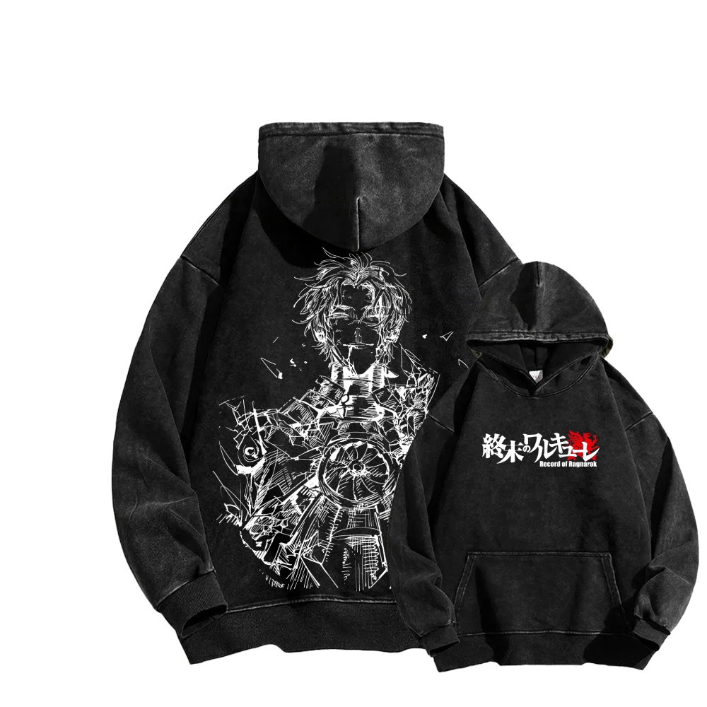 Record of Ragnarok Unisex Washed Hoodie 2602006641