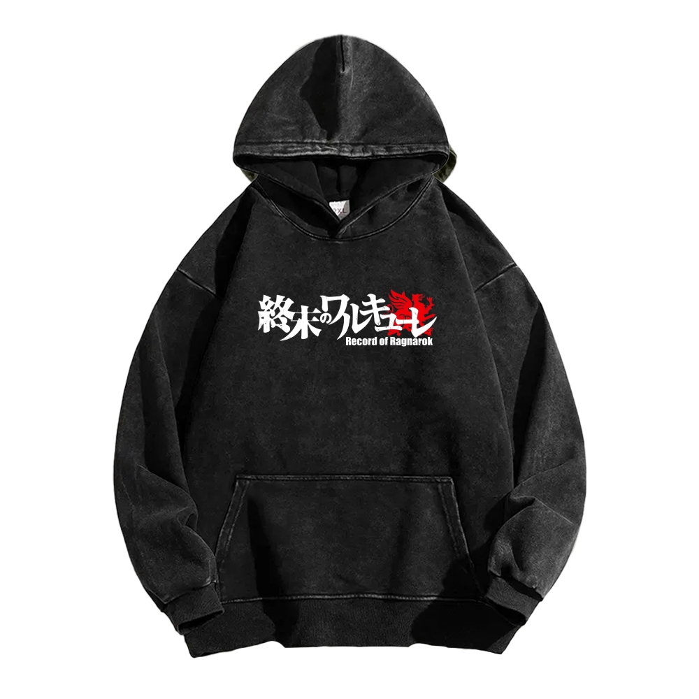 Record of Ragnarok Unisex Washed Hoodie 2602006641