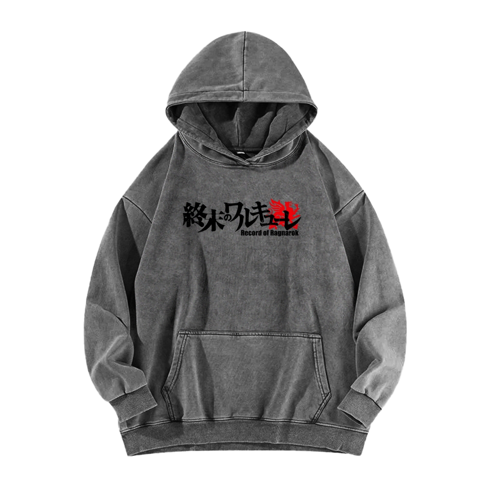 Record of Ragnarok Unisex Washed Hoodie 2602006641