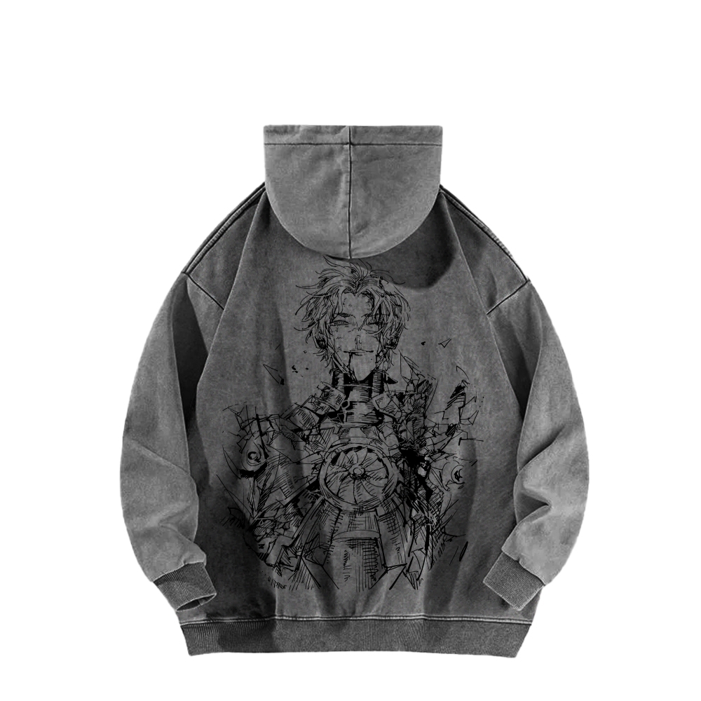 Record of Ragnarok Unisex Washed Hoodie 2602006641