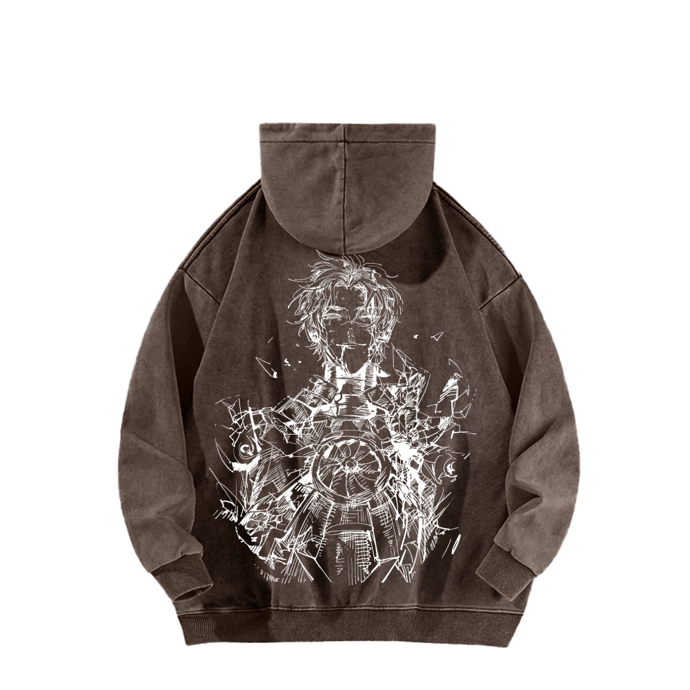Record of Ragnarok Unisex Washed Hoodie 2602006641