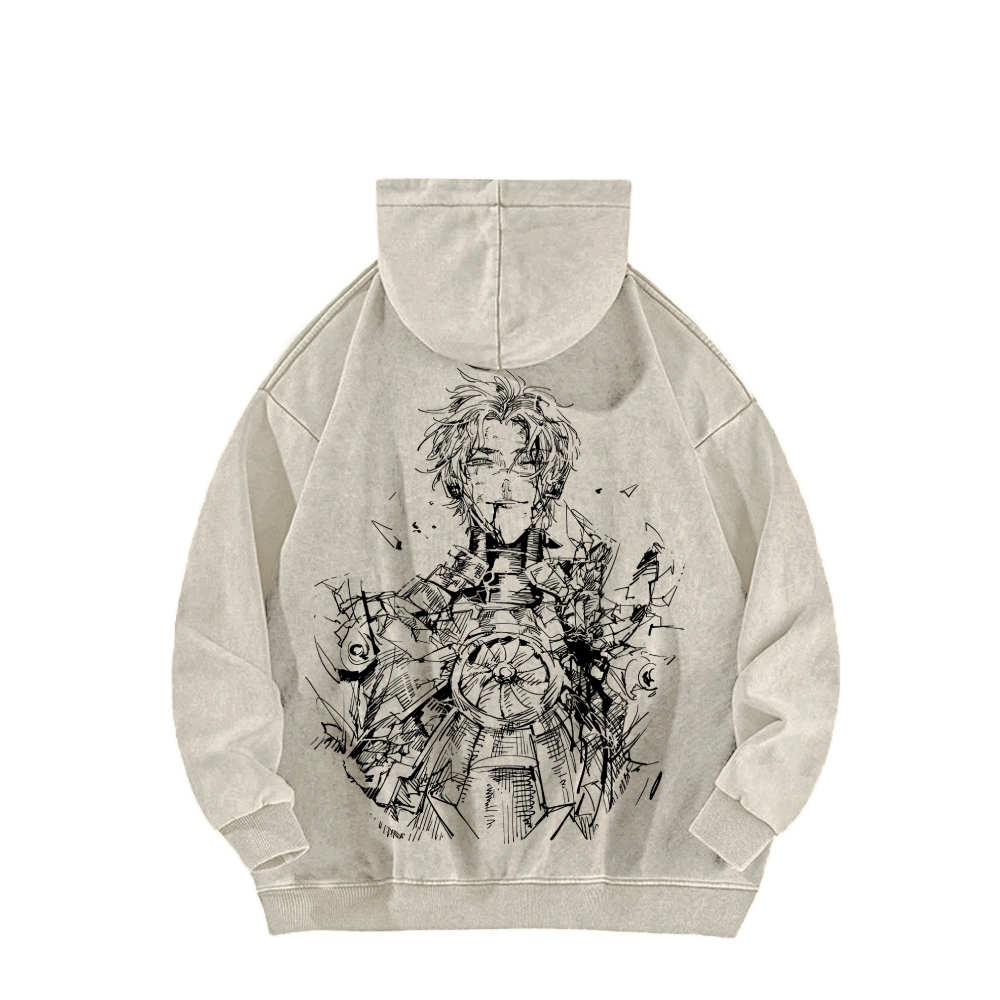 Record of Ragnarok Unisex Washed Hoodie 2602006641