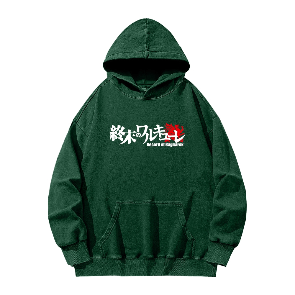 Record of Ragnarok Unisex Washed Hoodie 2602006641