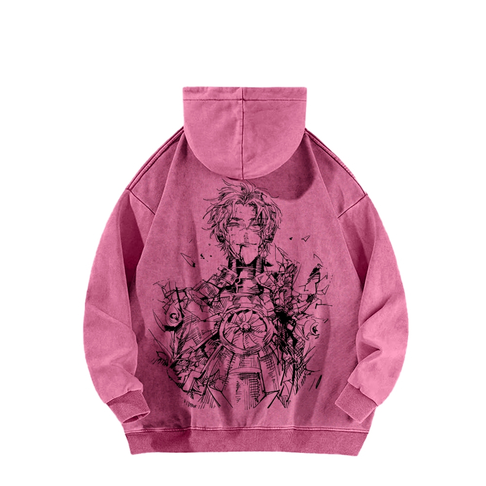 Record of Ragnarok Unisex Washed Hoodie 2602006641