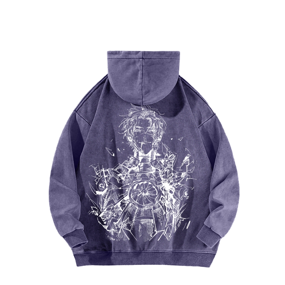 Record of Ragnarok Unisex Washed Hoodie 2602006641