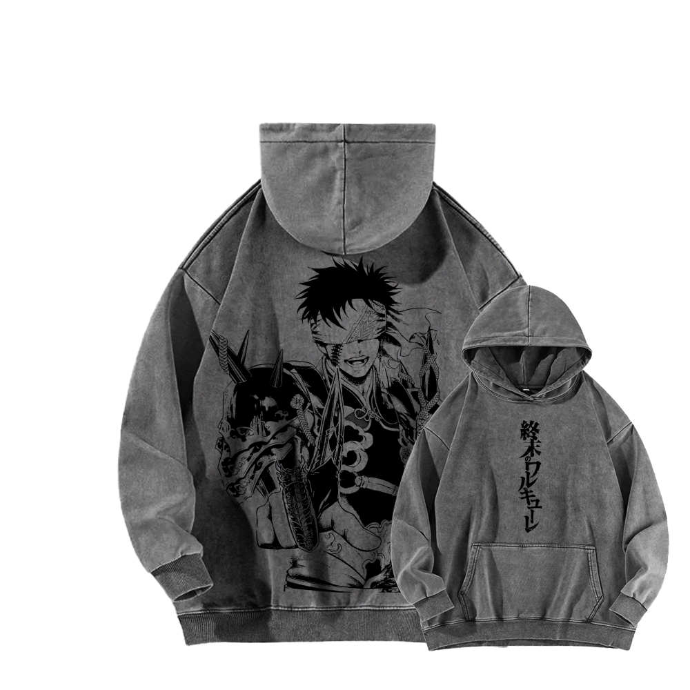 Record of Ragnarok Unisex Washed Hoodie 2602006644