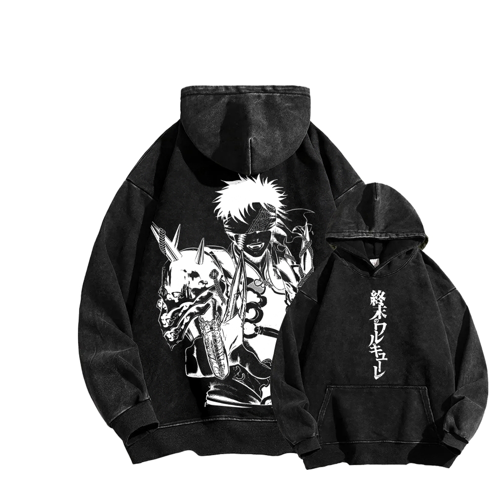 Record of Ragnarok Unisex Washed Hoodie 2602006644