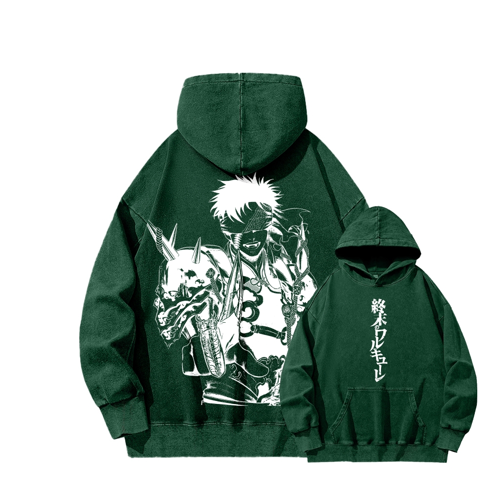 Record of Ragnarok Unisex Washed Hoodie 2602006644