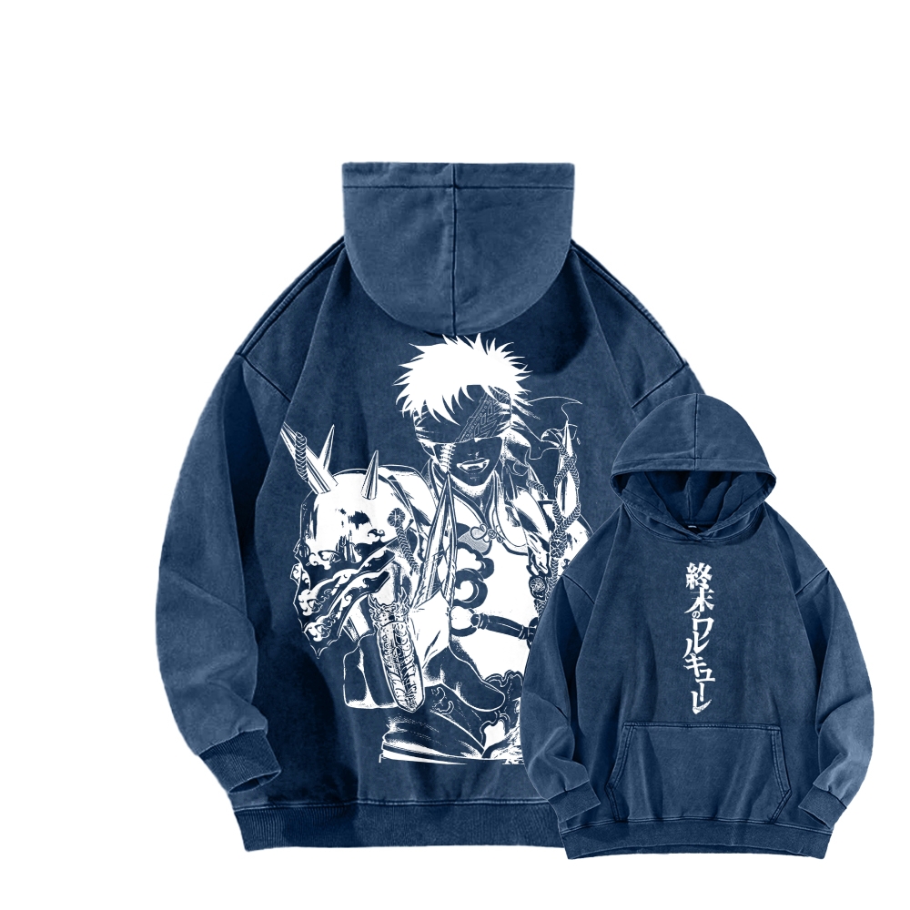 Record of Ragnarok Unisex Washed Hoodie 2602006644