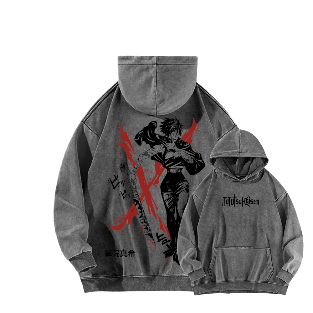 Jujutsu Kaisen Unisex Washed Hoodie 2602006648
