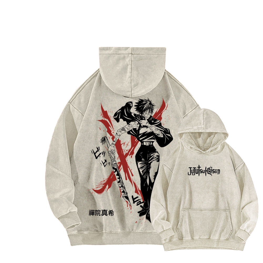 Jujutsu Kaisen Unisex Washed Hoodie 2602006648