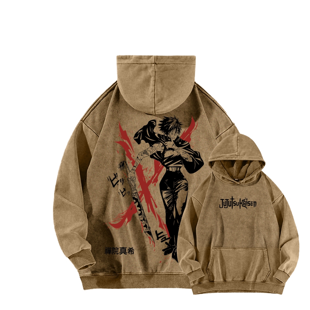 Jujutsu Kaisen Unisex Washed Hoodie 2602006648