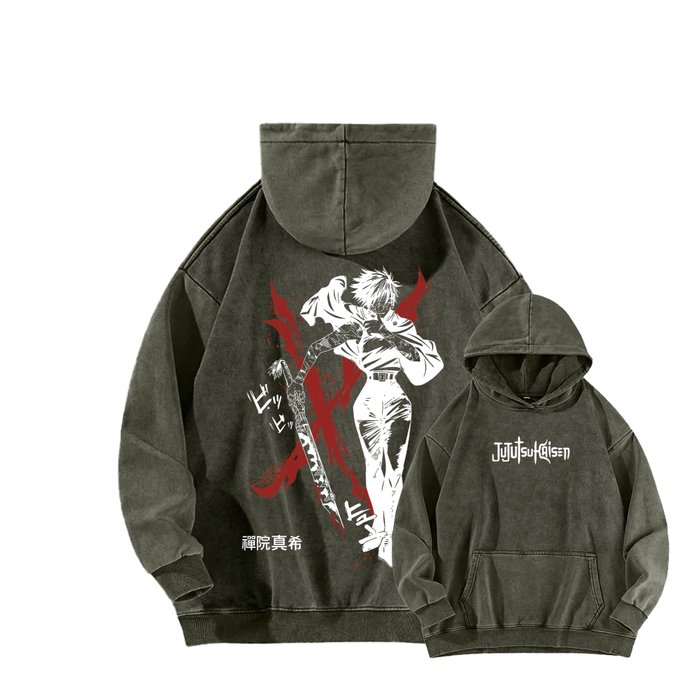 Jujutsu Kaisen Unisex Washed Hoodie 2602006648