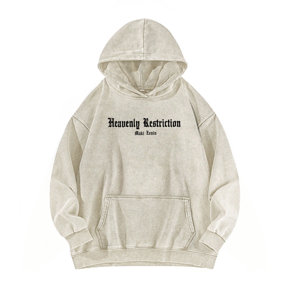 Jujutsu Kaisen Maki Unisex Washed Hoodie 2602006668