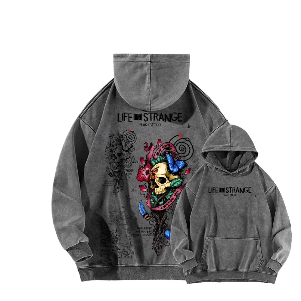 Unisex Washed Hoodie 2602006694