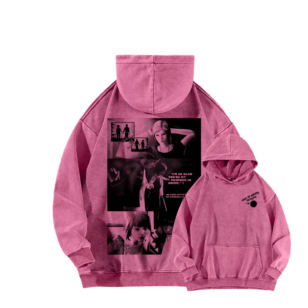 Life Is Strange Unisex Washed Hoodie 2602006789