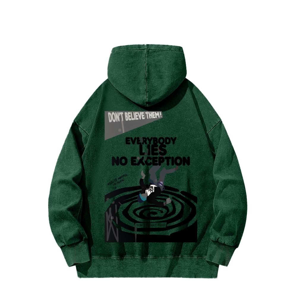 Life Is Strange Unisex Washed Hoodie 2602006790