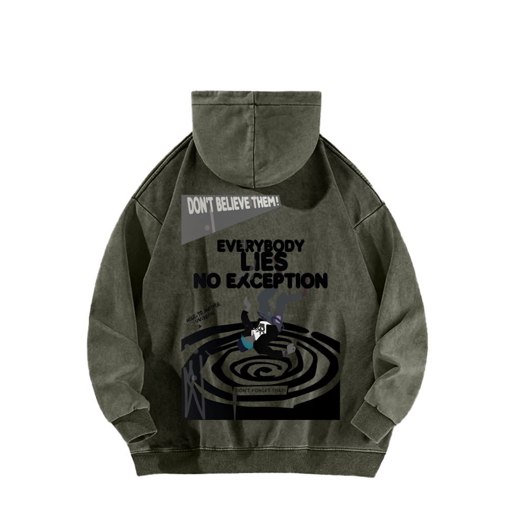 Life Is Strange Unisex Washed Hoodie 2602006790