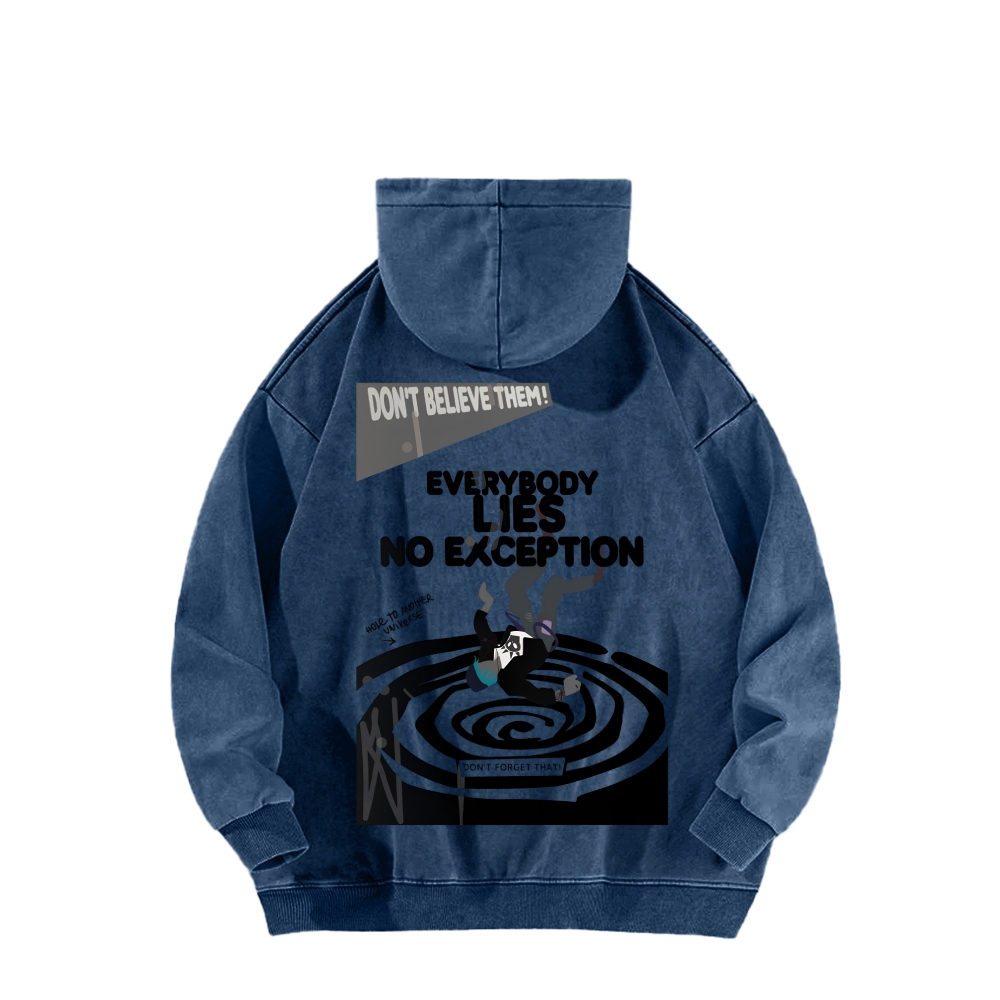 Life Is Strange Unisex Washed Hoodie 2602006790