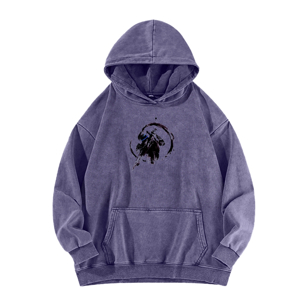 Dark Souls Unisex Washed Hoodie 2602006816