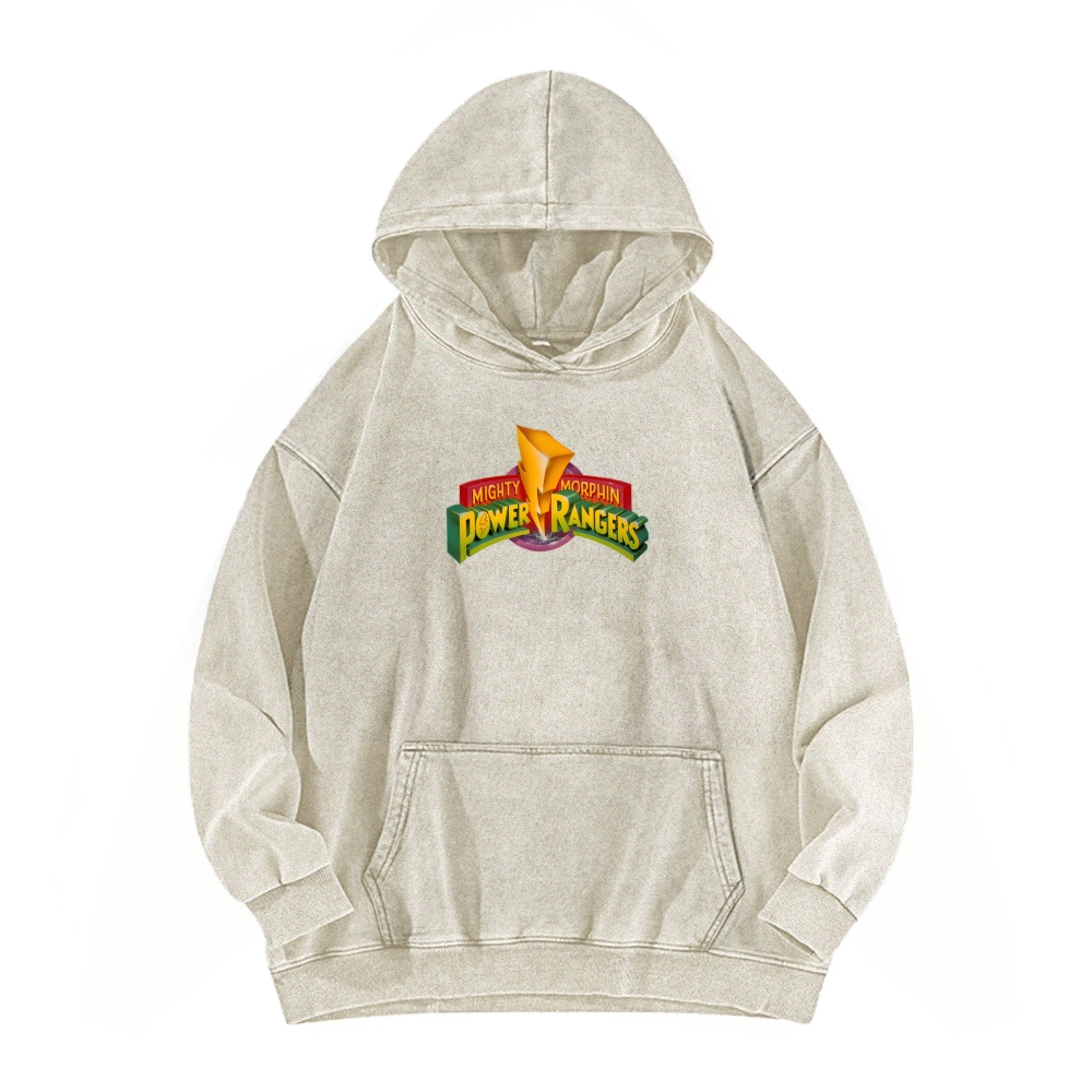 Power Rangers Unisex Washed Hoodie 2602006828