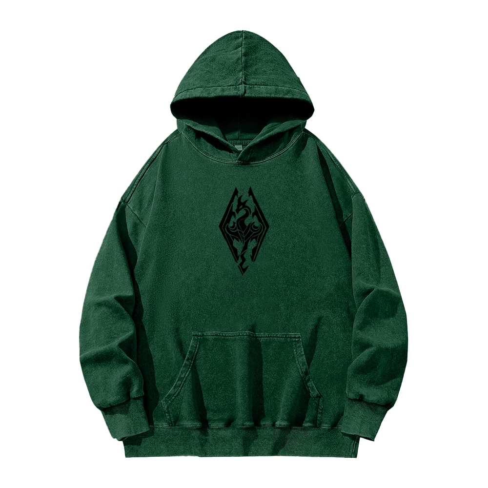The Elder Scrolls Unisex Washed Hoodie 2602006843