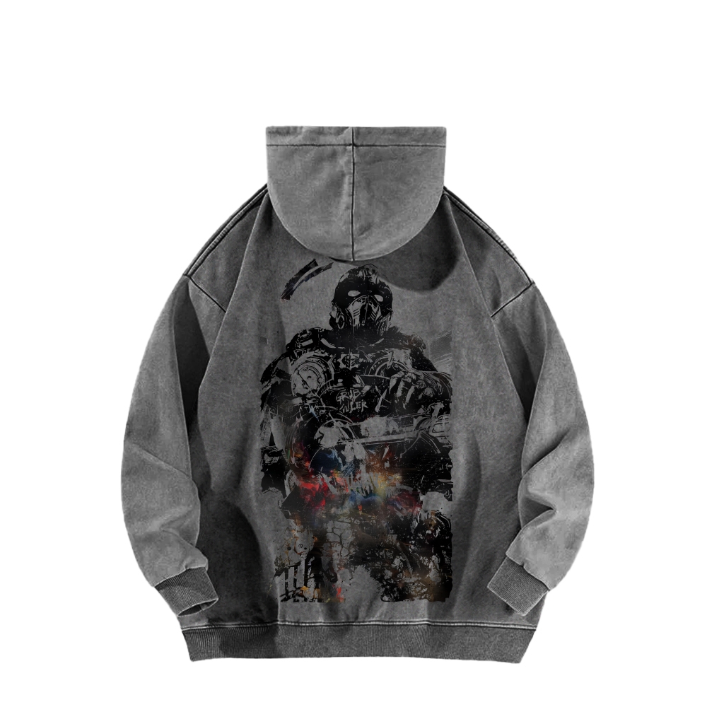 Gears of War Unisex Washed Hoodie 2602006877
