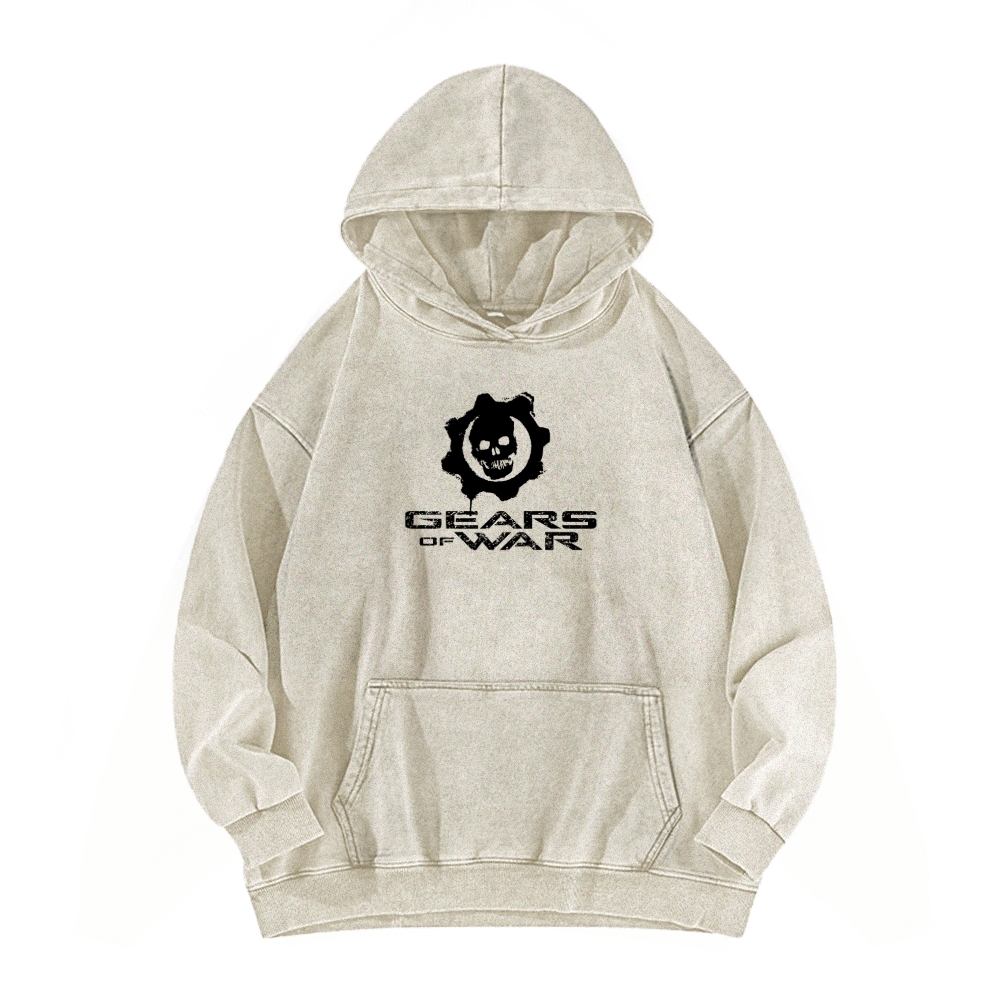 Gears of War Unisex Washed Hoodie 2602006877