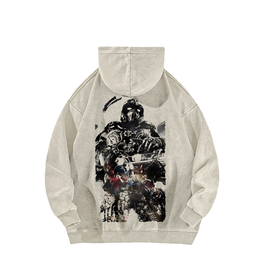 Gears of War Unisex Washed Hoodie 2602006877